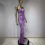 Women Dresses Party Dress Skirt Suspender Length Dress (Ont0408)