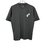 Ch hip-hop t shirts american ch short-sleeved classic spray painting graffiti horseshoe sanskrit cross logo high street
