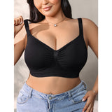 Full figure bra seamless push-up to prevent sagging