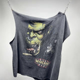 saint m t shirts s.m warcraft graphic crewneck pullover tank top