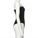 Women Jumpsuit Autumn and Winter Sling Solid Color Sexy Jumpsuit