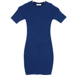 Women Dresses Summer Sexy Short Skirt Hip Skirt Short Sleeve Dress