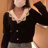 Women Knitwear Spring V-neck Sweaters Cardigan