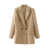 Women Suits Spring and Autumn Two-Button Suit Jacket