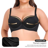 Full figure bra push-up adjustable type
