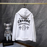 CHH Chrome Hearts Hoodie Fall/Winter Flocking Zip Hooded Sweater