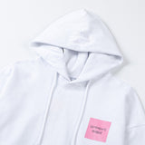 Vetements Hoodie Autumn and Winter VTM Pink Sticky Notes Letter Print Loose Hoodie Sweater