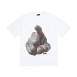 saint m t shirts s.m. finger letter graphic crew neck pullover short sleeve top