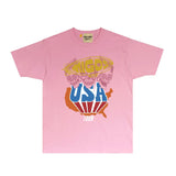 Gallery Dept T Shirt Retro Printed Loose Short-Sleeved Shirt (part2)