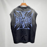 saint m t shirts s.m. purple flame motorcycle limited edition crew neck pullover tank top