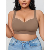 Full figure bra seamless push-up to prevent sagging