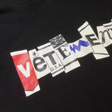 Vetements Hoodie VTM Letter Printed Hoodie
