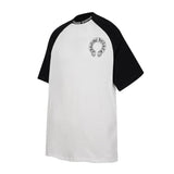 Ch hip-hop t shirts american ch chrome hoof printing short-sleeved couple loosecasualpure cotton american heavy weight short-sleeved t-shirt