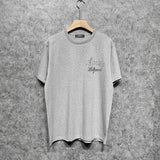 Amiri t shirts letter padded printing short sleeves
