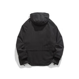 Unisex Jacket Function Men's Assault Jacket Solid Color Casual Loose-Fitting Hoodie Jacket