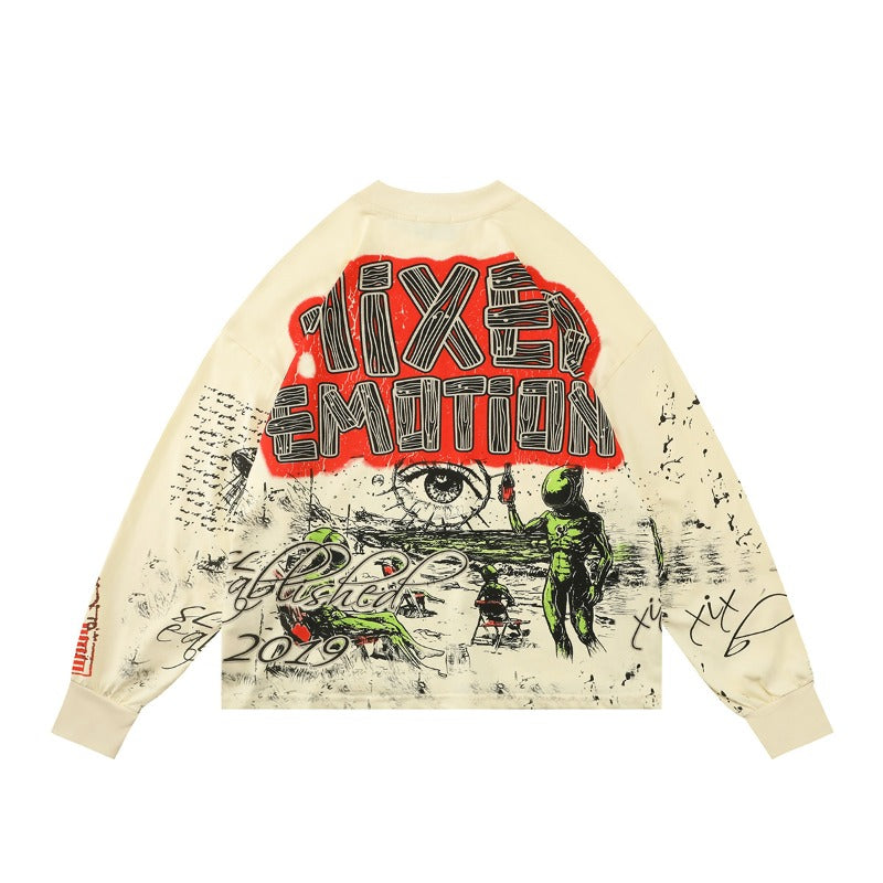 Mixed Emotion Long Sleeved Shirt