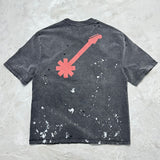 saint m t shirts s.m collaboration series graphic print crew neck pullover short sleeve t-shirt