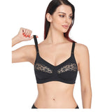 Full figure bra lace women's thin push-up