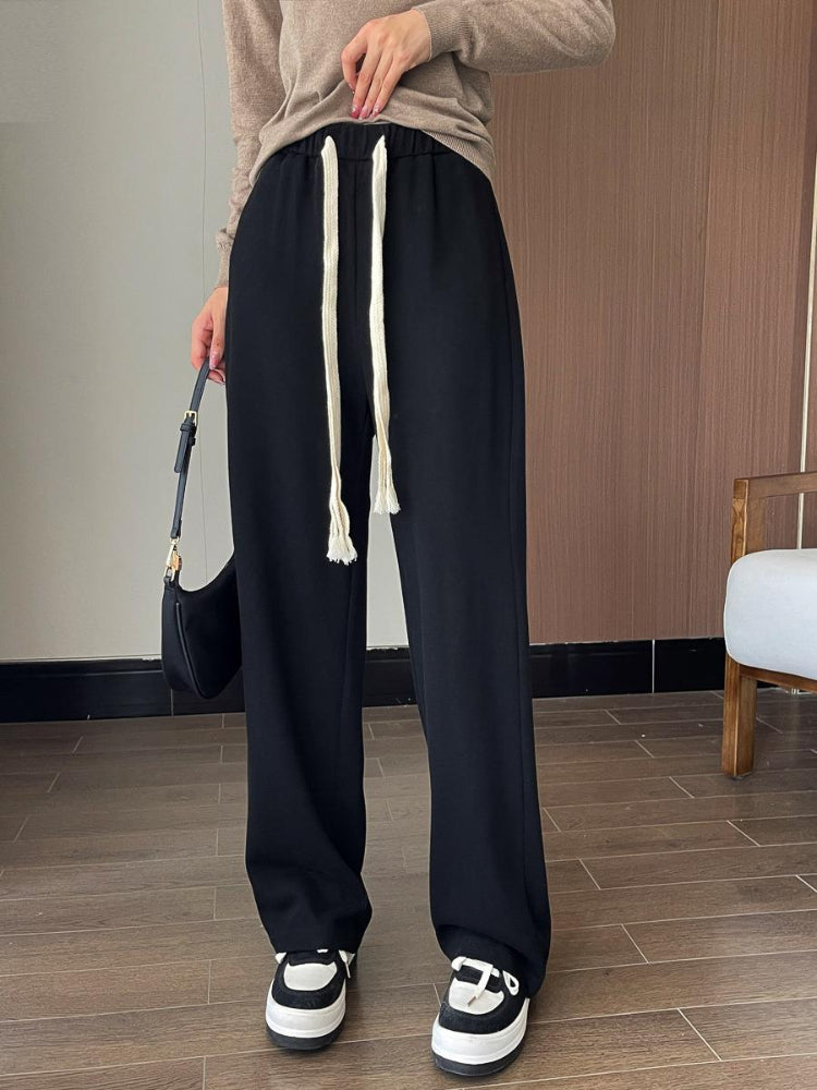 Women Sweatpants Loose Track Pants Autumn Straight Casual Sweatpants