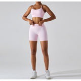 Women Yoga Sports Shorts Outdoor Running Fitness Pants