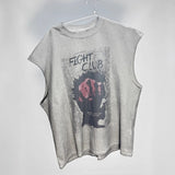 saint m t shirts s.m. fight club crewneck pullover tank top