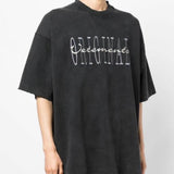 Vetements T Shirts VTM Werther Cute Embroidered Letter Casual Loose Short Sleeves T-shirt
