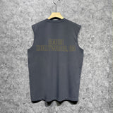 Amiri tank top oil painting flying eagle printing