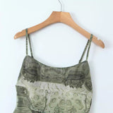 Women Dresses Summer Dress Sexy Suspenders Dress (Xds0414)