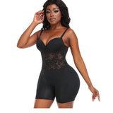Shapewear bodysuit Butt-enhancing lace bodysuit