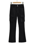 Women Sweatpants Flared Overalls Summer Retro Pants