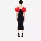 Women Dresses Bandage One-Piece Dress Leepag Pairs Dress Skirt (Ont0408)