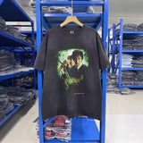 saint m t shirts s.m movie character graphic crew neck pullover short sleeve t-shirt