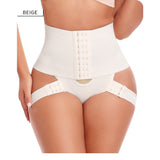 Butt lifter tummy control button shaping pants