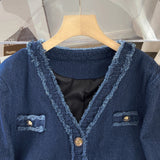 Women Jacket Classic Style Denim Coat Autumn Vintage Jacket