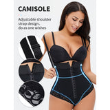 Shapewear Bodysuit High Waist Half Hip Wrap Abdomen