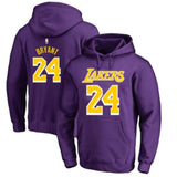 NBA Hoodie basketball jersey hooded sweater Kobe 24 ball