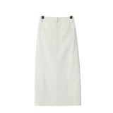 Women Skirt Spring and Summer Sexy Split Denim Skirt Long Skirt