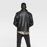 Men Motorcycle Jacket Autumn and Winter Faux Leather Motorcycle Jacket Coat 1966/300