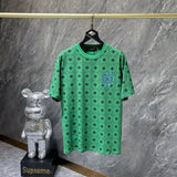 Ch hip-hop t shirts trendy ch full printed cross short sleeve couple loosecasualpure cotton american heavy weight
