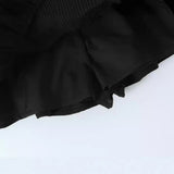 Women Skirt Summer Stripes Mini Skirt Skirt