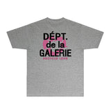 Gallery Dept T Shirt Retro Printed Loose Short-Sleeved Shirt (part2)