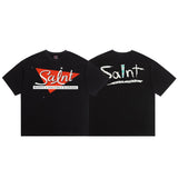 saint m t shirts s.m vintage washed distressed crew neck pullover short sleeve top