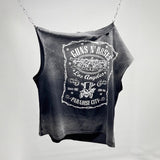 saint m t shirts s.m guns n' roses graphic crewneck pullover tank top