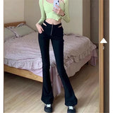 Women Sweatpants Spring Trousers Hollow-out Casual Pants