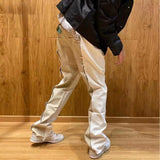 Men Jeans Straight-Leg Trousers Men's and Women's Casual Loose Jeans