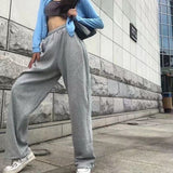Women Sweatpants Casual Jogger Pants Autumn Straight Sweatpants