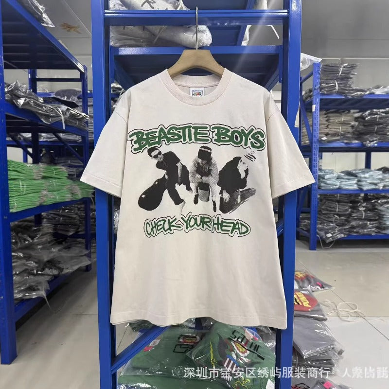 saint m t shirts s.m. band collaboration graphic crewneck t-shirt