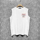 Amiri tank top bull printing