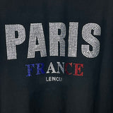 Men T-shirts Balen Paris. Stress Diamond Loose Casual Short Sleeves