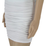 Women Dresses Backless Sleeveless Dress Sexy Hip Skirt (Bla0420)